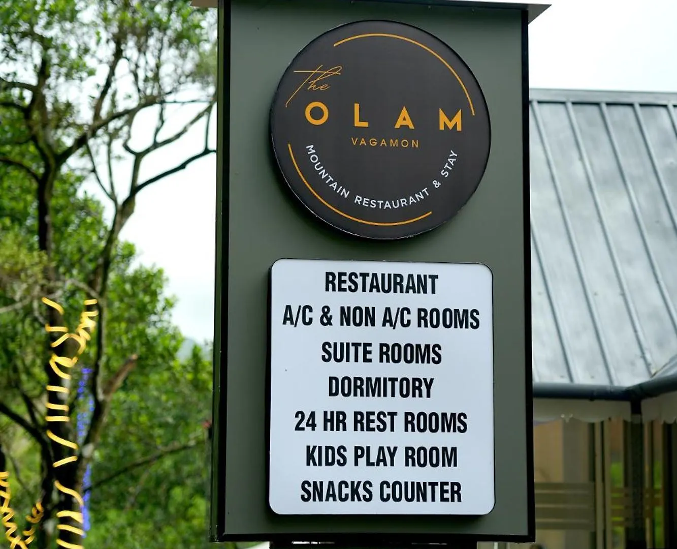 The Olam Vagamon Hotel